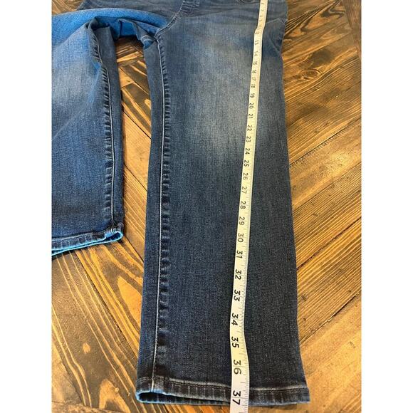 Chicos Women 14 Pull On Ankle Jeggings Elastic Academia Plus size Comfy Casual - Picture 7 of 8